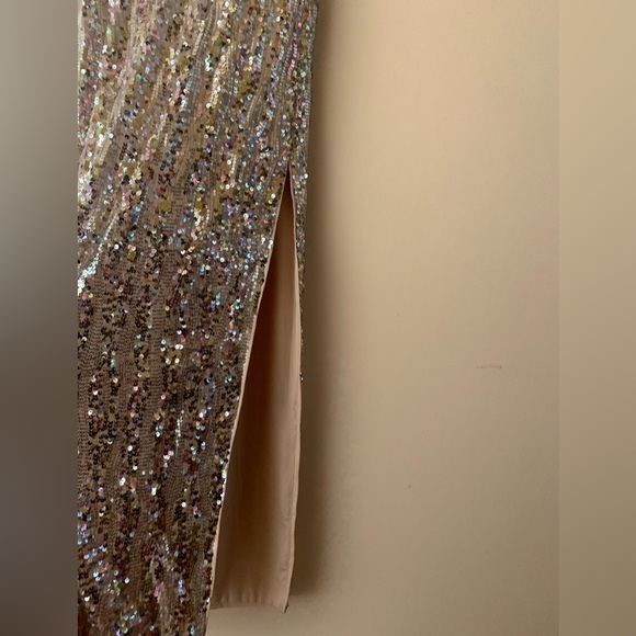 Revolve Majorelle Danielle Maxi Sequins Cocktail Party Dress xxs - Picture 10 of 10